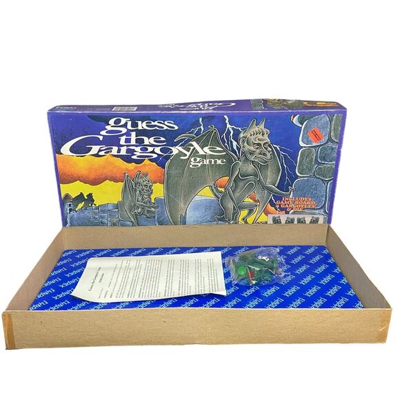 Vintage Guess the Gargoyle board game Fundex 1994 Open Box Spooky 100% COMPLETE! - Picture 8 of 16